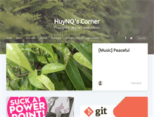 Tablet Screenshot of huynq.net